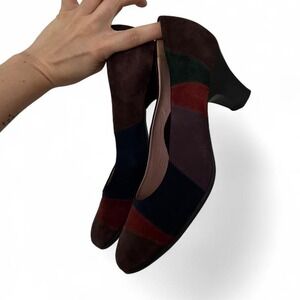 Suede Vintage heels by Beautifeel